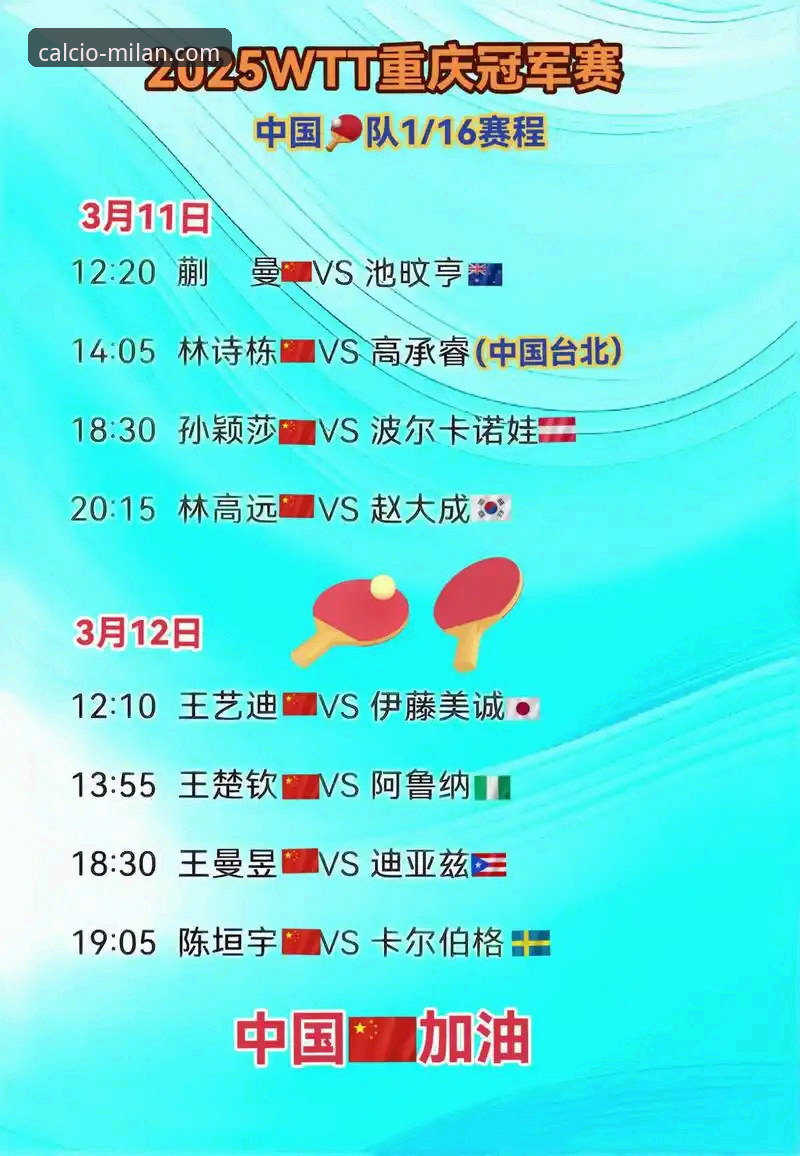 一场青春风暴的深度体验：从WTT重庆冠军赛决赛看米兰体育平台观赛优势